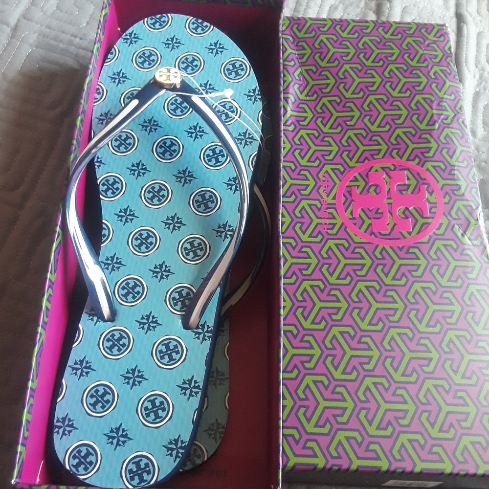 TORY BURCH FLIP FLOPS